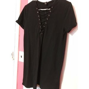 Black T-Shirt Dress